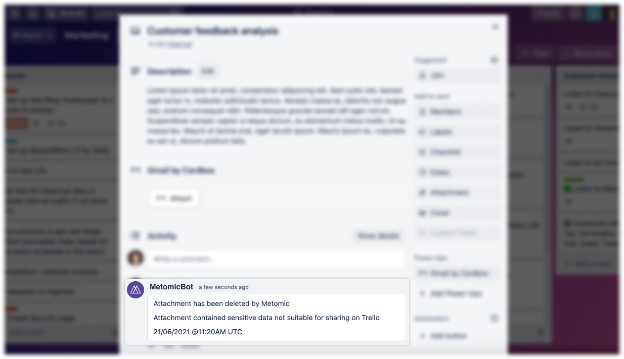 Remediating your risks in Trello