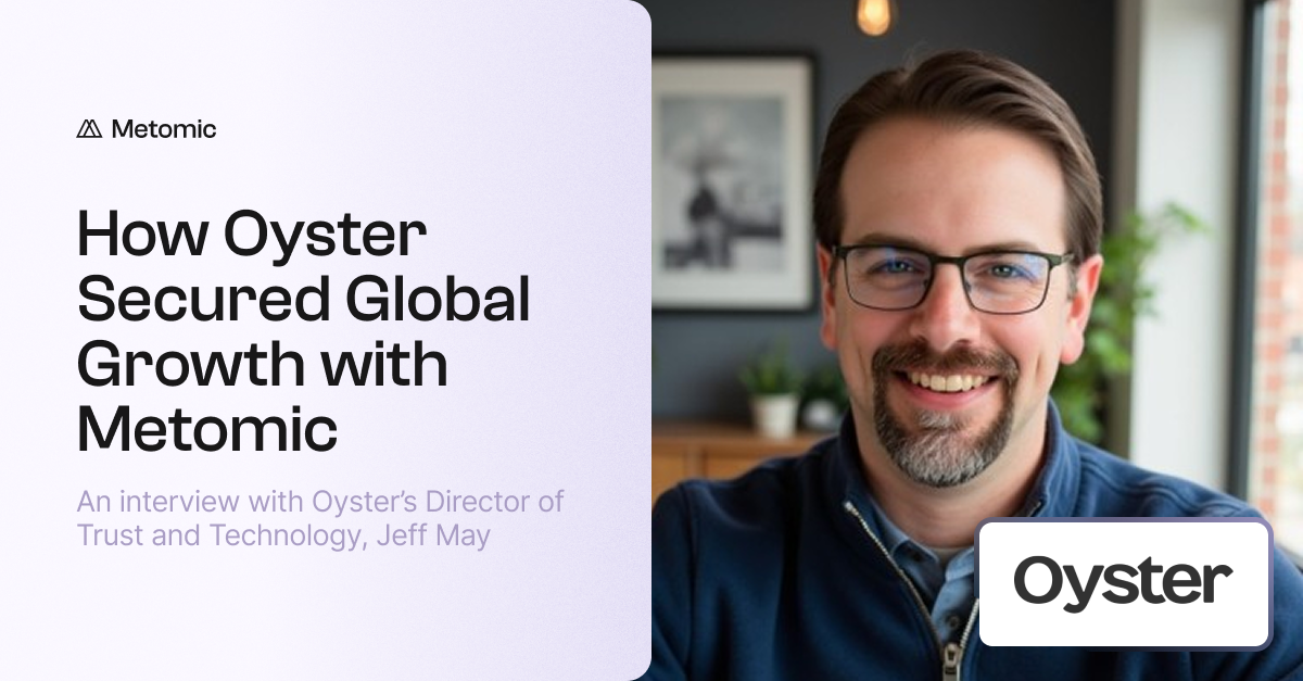 How Oyster Secured Global Growth with Metomic