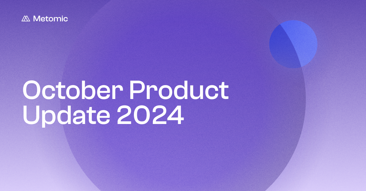 October Product Update 2024