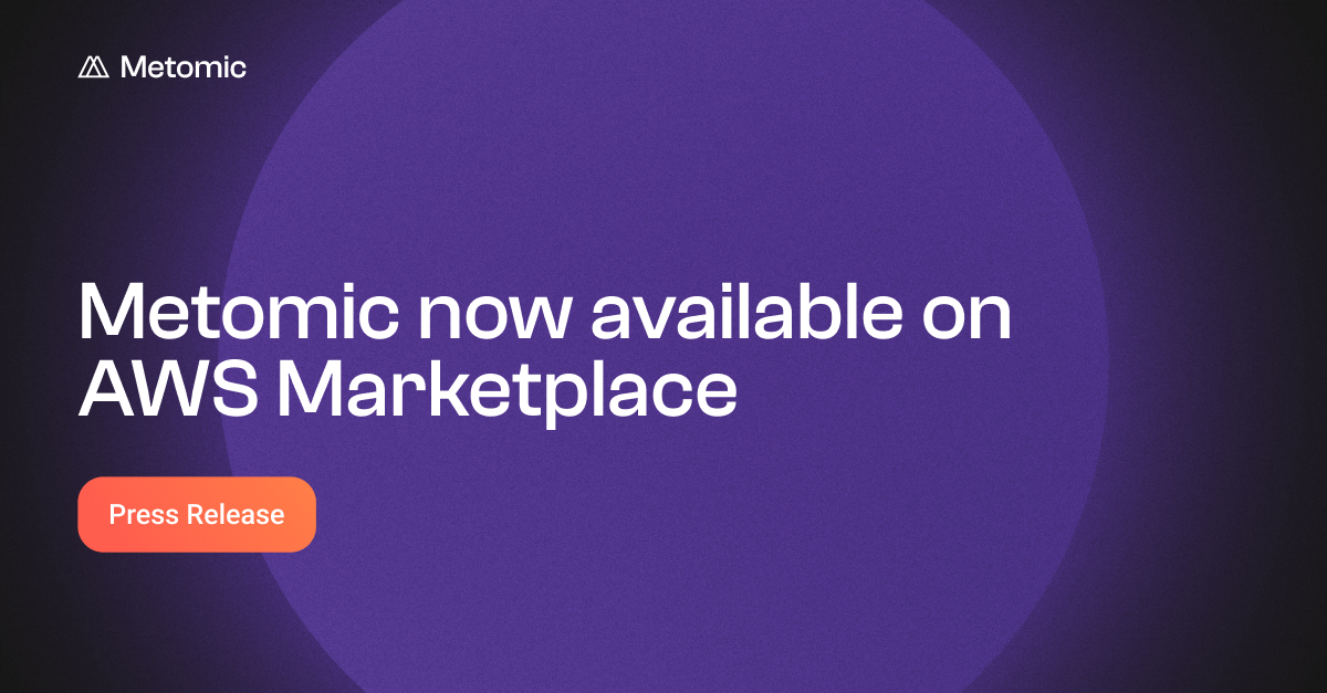 Metomic Now Available on AWS Marketplace as a Modern Data Security and Data Loss Prevention Solution